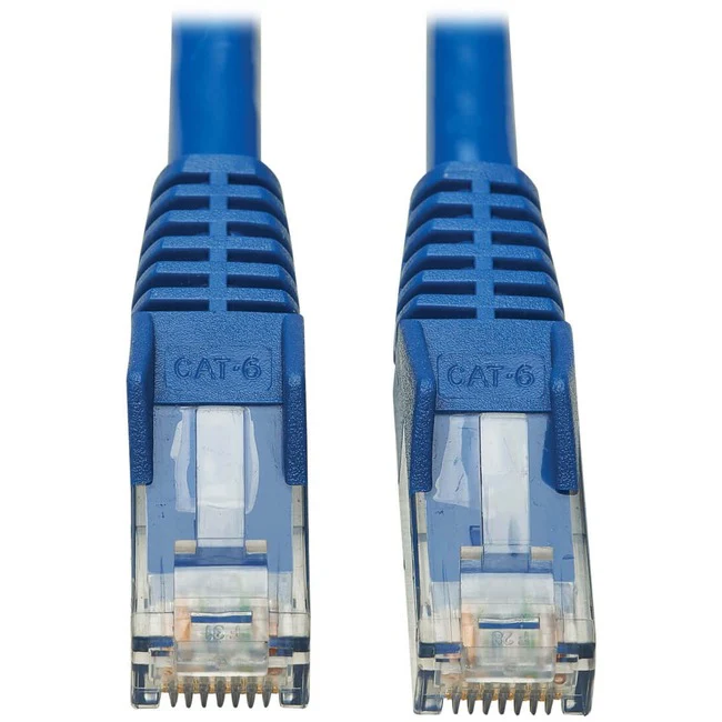 Tripp Lite by Eaton Cat6 UTP Patch Cable (RJ45) - M/M, PoE, Gigabit, Snagless, CMR-LP, Blue, 6 ft.