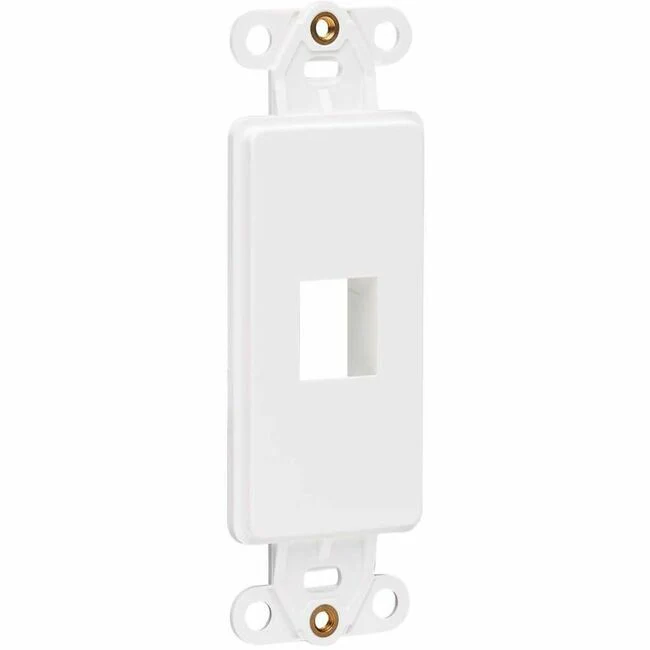 Tripp Lite by Eaton Center Plate Insert, Decora Style - Vertical, 1 Port