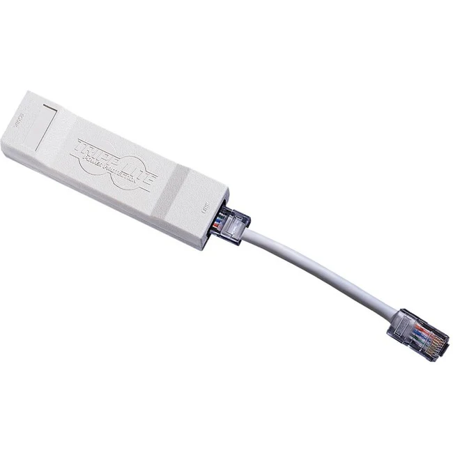 Tripp Lite by Eaton DataShield In-Line Surge Protector for Network and Phone Lines 1-Line RJ45