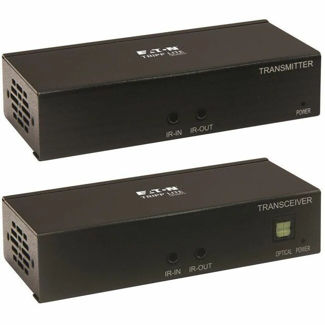 Tripp Lite by Eaton HDMI over Cat6 Extender Kit Transmitter and Receiver with Repeater 4K 60Hz 4:4:4 IR HDR PoC 230 ft. TAA - 2 Input Device - 3 Output Device - 230 ft Range - 2 x Network (RJ-45) - 1 x HDMI In - 1 x HDMI Out - 4K UHD - 3840 x 2160 - Twist