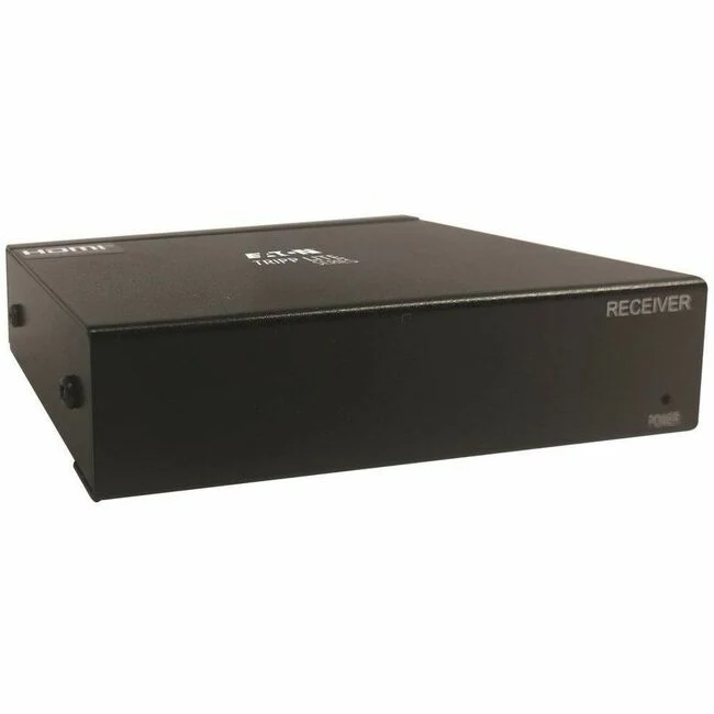 Tripp Lite by Eaton HDMI over Cat6 Receiver for Medical Applications 4K @ 60 Hz HDR 4:4:4 PoC 230 ft. TAA - 1 Output Device - 230 ft Range - 1 x Network (RJ-45) - 1 x HDMI Out - 4K UHD - 3840 x 2160 - Twisted Pair - Category 6 - Rack-mountable - TAA Compl