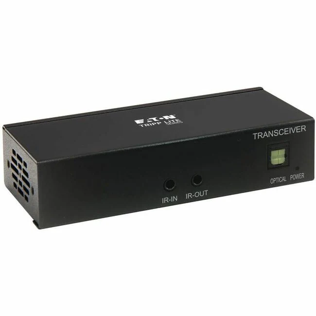 Tripp Lite by Eaton HDMI over Cat6 Receiver with Repeater 4K 60Hz HDR 4:4:4 IR Transceiver PoC HDCP 2.2 230 ft. TAA - 1 Input Device - 2 Output Device - 230 ft Range - 2 x Network (RJ-45) - 1 x HDMI Out - 4K UHD - 3840 x 2160 - Twisted Pair - Category 6 -