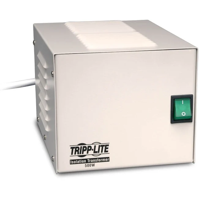 Tripp Lite by Eaton Isolator Series 120V 500W UL 60601-1 Medical-Grade Isolation Transformer with 4 Hospital-Grade Outlets - Receptacles: 4 x NEMA 5-15R - 680J