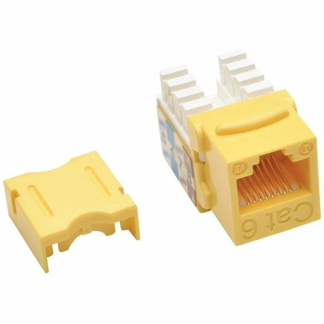 Tripp Lite by Eaton N238-001-YW Cat6 110-punch Down Keystone Jack