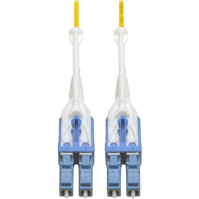 Tripp Lite by Eaton N370-01M-T Duplex Singlemode 9/125 Fiber Patch Cable, Push/Pull Tabs, 1 m