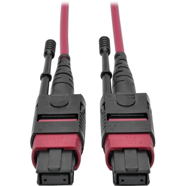 Tripp Lite by Eaton N845-03M-12-MG MTP/MPO Multimode Patch Cable, Magenta, 3 m