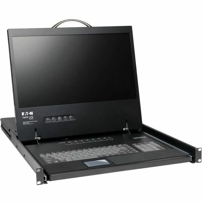 Tripp Lite by Eaton NetController 16-Port 1U Rack-Mount Console KVM Switch with 19-in. LCD - 16 Computer(s) - 19" Active Matrix TFT LCD - 16 x HD-15 Keyboard/Mouse/Video