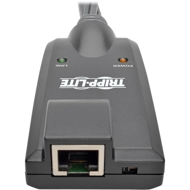 Tripp Lite by Eaton NetDirector USB Server Interface Unit with Virtual Media Support and Audio (B064-IPG Series) - 1 Computer(s) - 164 ft Range - 1 x Network (RJ-45) x USB x VGA - TAA Compliant