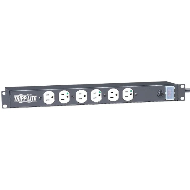 Tripp Lite by Eaton NOT for Patient-Care Vicinity - UL 1363 1U Rackmount Power Strip with 12 Hospital-Grade Outlets 15 ft. (4.57 m) Cord - NEMA 5-15P - 12 NEMA 5-15R Hospital Grade - 15ft