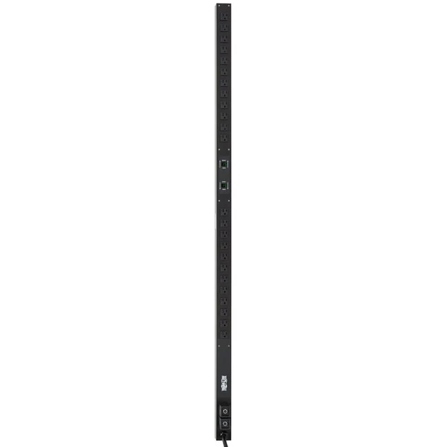 Tripp Lite by Eaton PDU 2.9kW Single-Phase Local Metered PDU 120V Outlets (24 5-15/20R) L5-30P 10 ft. (3.05 m) Cord 0U Vertical - 24 x NEMA 5-15/20R - Zero U Vertical Rackmount, Wall-mountable"