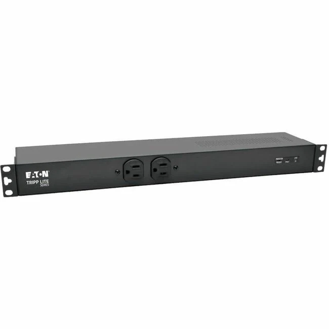 Tripp Lite by Eaton PDU 2kW 100-127V Single-Phase Basic PDU with ISOBAR Surge Protection - 3840 Joules 14 Outlets L5-20P Input (5-20P Adapter) 6 ft. Cord 1U - Basic - NEMA L5-20P, NEMA 5-20P - 2 x NEMA 5-15R, 12 x NEMA 5-15/20R - 120 V AC - 1U - Horizonta