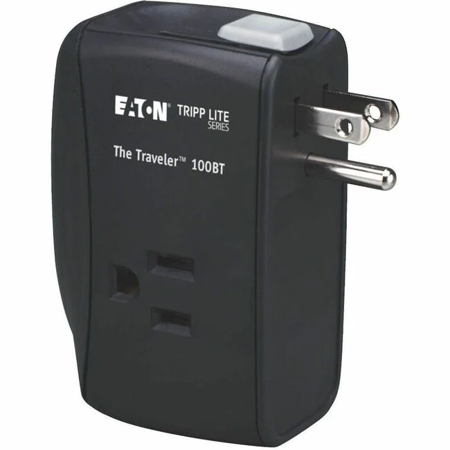 Tripp Lite by Eaton Protect It! 2-Outlet Portable Surge Protector Direct Plug-In 1050 Joules Ethernet Protection - Receptacles: 2 x NEMA 5-15R - 1050J
