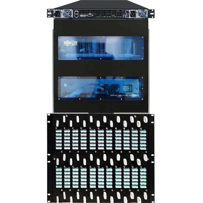 Tripp Lite by Eaton Robotic Fiber Panel System - 512 Multimode LC Fiber Ports, 10U