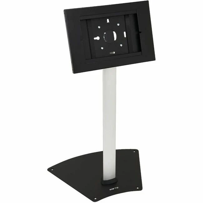 Tripp Lite by Eaton Secure Tablet Mount Floor Stand, Height-Adjustable, Black/Silver