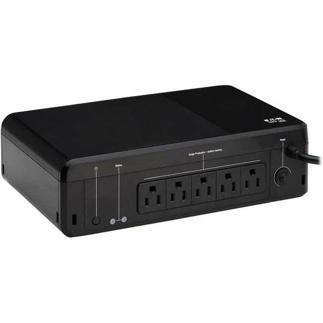 Tripp Lite by Eaton series 850VA 450W 120V Standby UPS - 5 NEMA 5-15R Outlets (Surge + Battery Backup), 5-15P Plug, Desktop uninterruptible power supply - Desktop/Surface/Wall Mountable UPS - 8 Hour Recharge - 2.50 Minute Stand-by - 120 V AC Input - 120 V