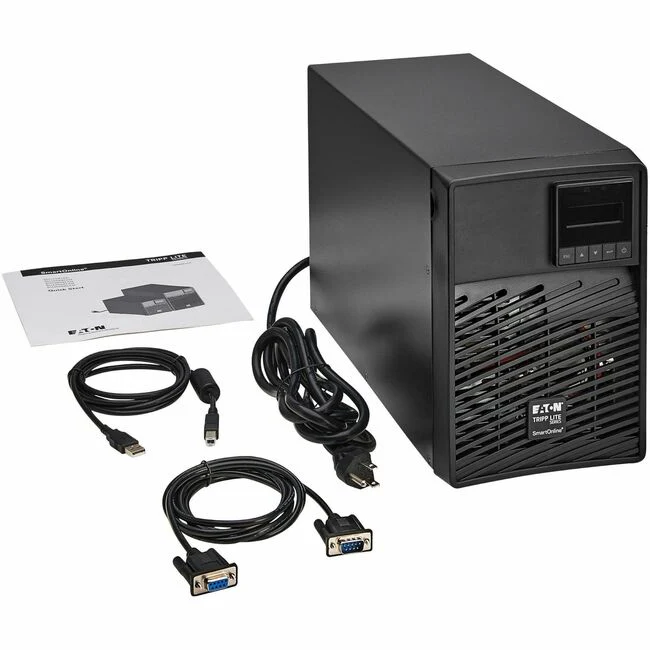 Tripp Lite by Eaton series SmartOnline 1500VA 1350W 120V Double-Conversion UPS - 6 Outlets, Extended Run, Network Card Option, LCD, USB, DB9, Tower - Tower - 3 Hour Recharge - 4.50 Minute Stand-by - 100 V AC, 110 V AC, 120 V AC, 127 V AC Input - 110 V AC,