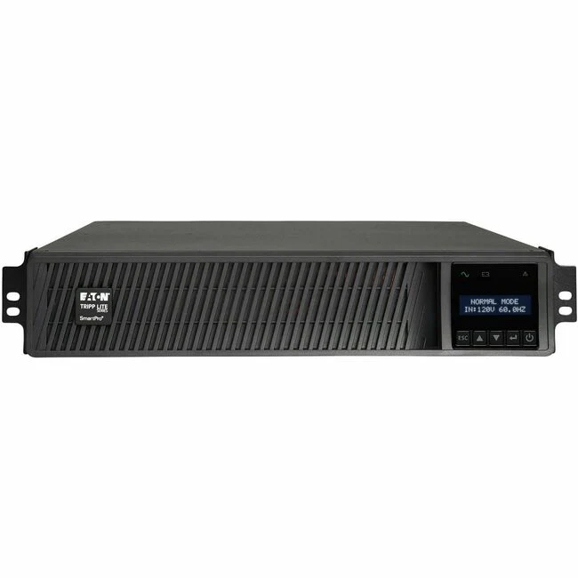 Tripp Lite by Eaton series SmartPro 3000VA 3000W 120V Line-Interactive Sine Wave UPS - 7 Outlets, Network Card Included, LCD, USB, DB9, 2U Rack/Tower - 3000 VA/3000 W - 120 V AC - 3.50 Minute - 2U Tower/Rack Mountable - 3.50 Minute - 1 x NEMA L5-30R, 8 x