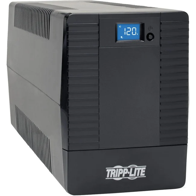 Tripp Lite by Eaton UPS 1000VA 560W Line-Interactive UPS - 8 NEMA 5-15R Outlets AVR 120V 50/60 Hz USB LCD Tower - Tower - AVR - 8 Hour Recharge - 2 Minute Stand-by - 120 V AC Input - 120 V AC Output - 8 x NEMA 5-15R