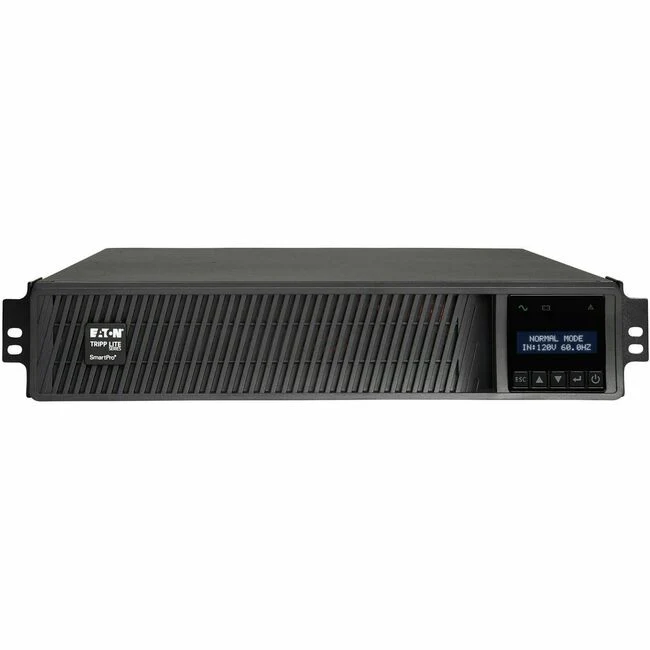 Tripp Lite by Eaton UPS SmartPro 120V 3kVA 2.88kW Line-Interactive Sine Wave UPS 2U Rack/Tower Extended Run Pre-installed WEBCARDLX Network Interface LCD Display USB DB9 Serial - 3000 VA/2880 W - 120 V AC - 3 Minute Stand-by Time - 2U Tower/Rack Mountable