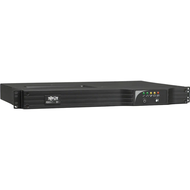 Tripp Lite by Eaton UPS SmartPro 230V 500VA 300W Line-Interactive UPS 1U Rack/Tower Network Card Options USB DB9 Serial - 500VA/300W - 5 Minute Full Load - 6 x IEC 320-C13