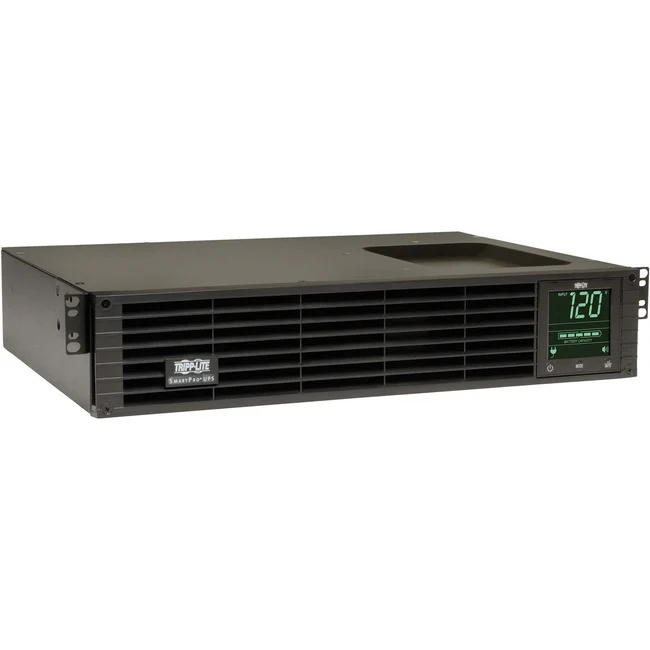 Tripp Lite by Eaton UPS TAA SmartPro 120V 1.5kVA 1.35kW Line-Interactive Sine Wave UPS 2U Extended Run Network Card Options LCD USB DB9 - 1500VA/1350W - 4.9 Minute Full Load - 8 x NEMA 5-15R