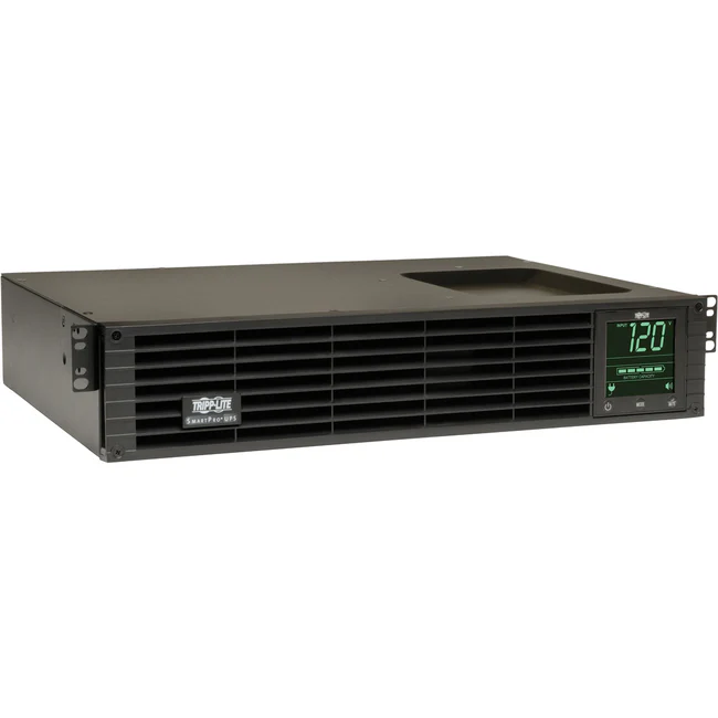Tripp Lite by Eaton UPS TAA SmartPro 120V 1kVA 800W Line-Interactive Sine Wave UPS 2U Rack/Tower Network Card Options LCD USB 6 Outlets - 1000VA/700W - 7 Minute Full Load - 6 x NEMA 5-15R