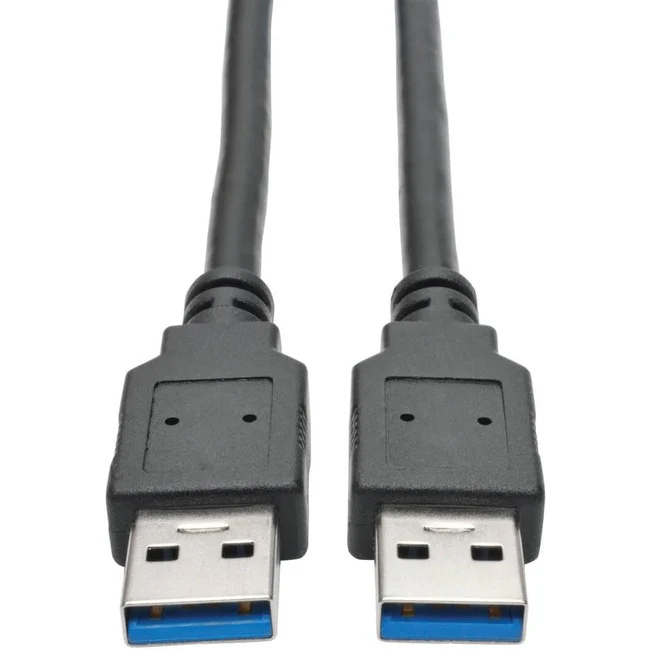 Tripp Lite by Eaton USB 3.0 SuperSpeed A/A Cable (M/M), Black, 3 ft