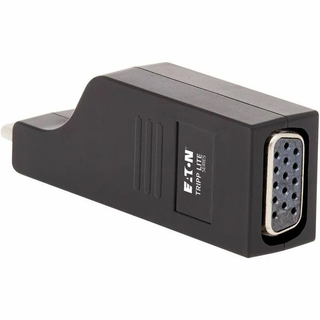 Tripp Lite by Eaton USB-C to VGA Vertical Adapter, M/F, Black