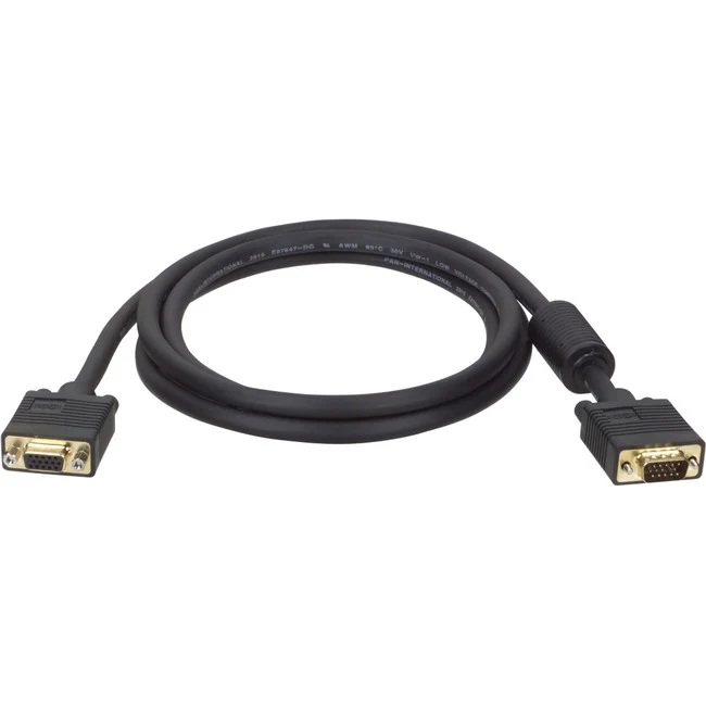 Tripp Lite by Eaton VGA Coax High-Resolution Monitor Extension Cable with RGB Coax (HD15 M/F), 15 ft
