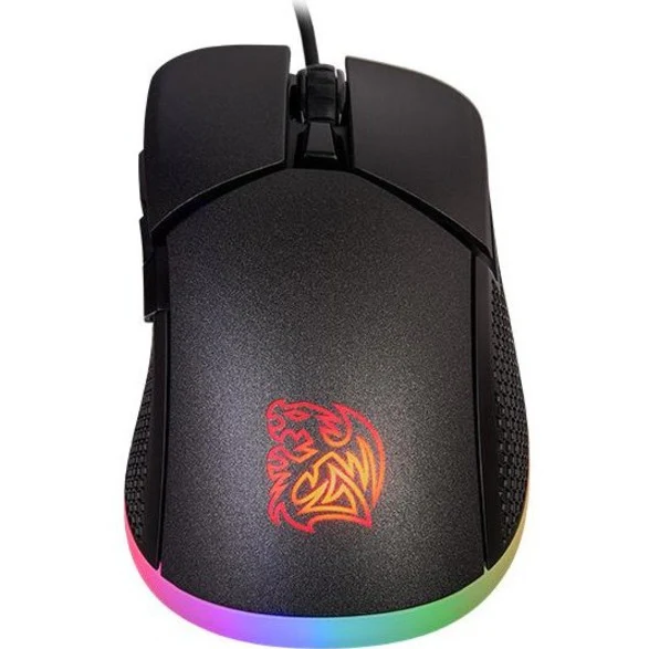 Tt eSPORTS Iris Optical RGB Mouse - Optical - Cable - Black - USB - 5000 dpi - Scroll Wheel - 6 Button(s) - Right-handed