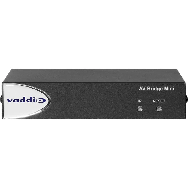 Vaddio Bridge Mini Audio/Video Encoder - For Video Conferencing Applications - Functions: Video Streaming, Video Encoding, Video Capturing, Audio Encoder - 3840 x 2160 - Network (RJ-45) - USB - Rack-mountable