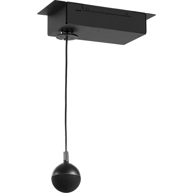 Vaddio CeilingMIC Conferencing Microphone - Black - Uni-directional, Cardioid - Ceiling Mount