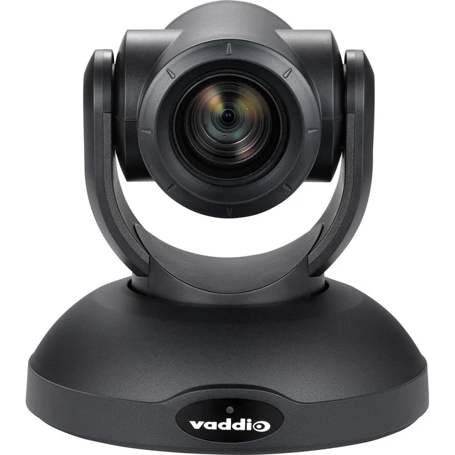 Vaddio RoboSHOT Video Conferencing Camera - 8.9 Megapixel - Black - TAA Compliant - 9 Megapixel Interpolated - 3840 x 2160 Video - Exmor R CMOS Sensor - Auto/Manual - 74&deg; Angle - 1.7x Digital Zoom