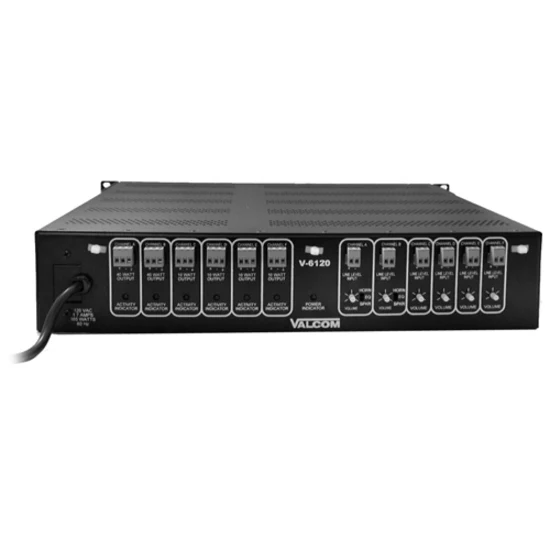 Valcom V-6120 Amplifier - 6 Channel - 165 W