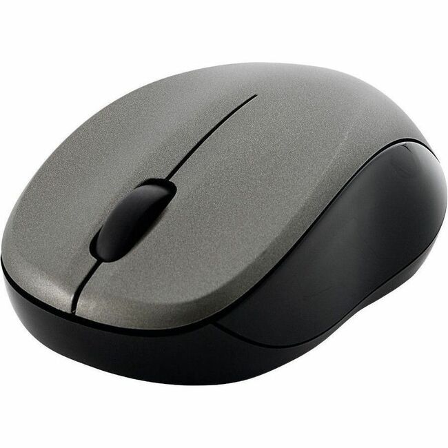 Verbatim Silent Wireless Blue LED Mouse - Graphite - Blue LED/Optical - Wireless - Radio Frequency - Graphite - 1 Pack - USB Type A - Scroll Wheel - 3 Button(s)