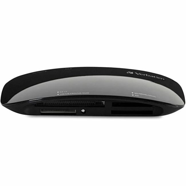 Verbatim Universal Card Reader, USB 2.0 - Black - USB 2.0 - Black