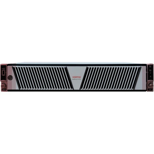 Veritas NetBackup 5250 Appliance - 2 x Intel Xeon Silver 4214 Dodeca-core (12 Core) 2.20 GHz - 9 TB Installed HDD Capacity - 64 GB RAM - 12Gb/s SAS Controller - RAID Supported - 6 RAID Levels - 25 Gigabit Ethernet - VGA - 4 USB Port(s) - 1 USB 2.0 Port(s)