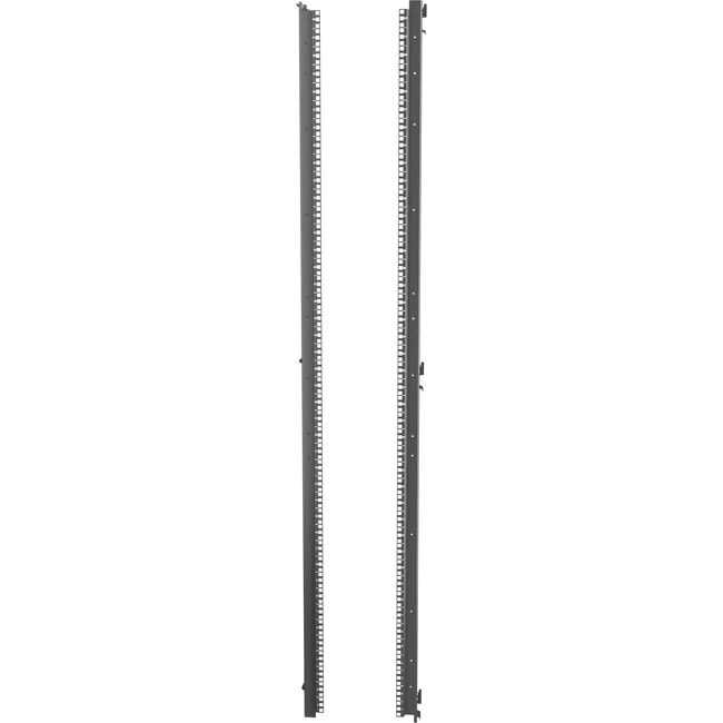 VERTIV 42U x 800mm Wide 19" Server Rails Square Hole Black (Qty 2)