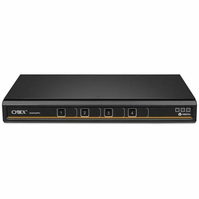 VERTIV Cybex SCKM KM Switchbox - 4 Computer(s) - 1 Local User(s) - 3840 x 2160 - 3 x USB - USB 2.0 - Desktop - TAA Compliant