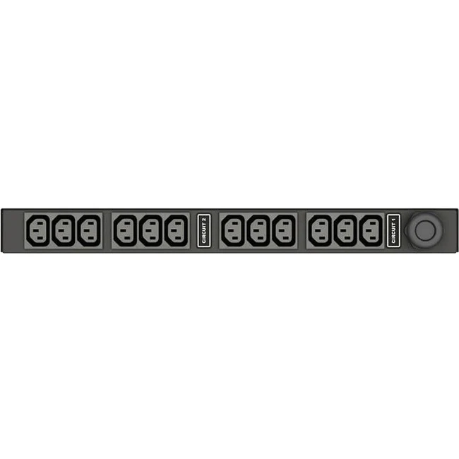 Vertiv Geist Basic Rack PDU - (12) IEC C13| 30A| 208V| L6-30P| 4.9kW| RPDU - Basic - 12 x IEC 60320 C13 - 230 V - Horizontal - Rack Mount - Rack-mountable