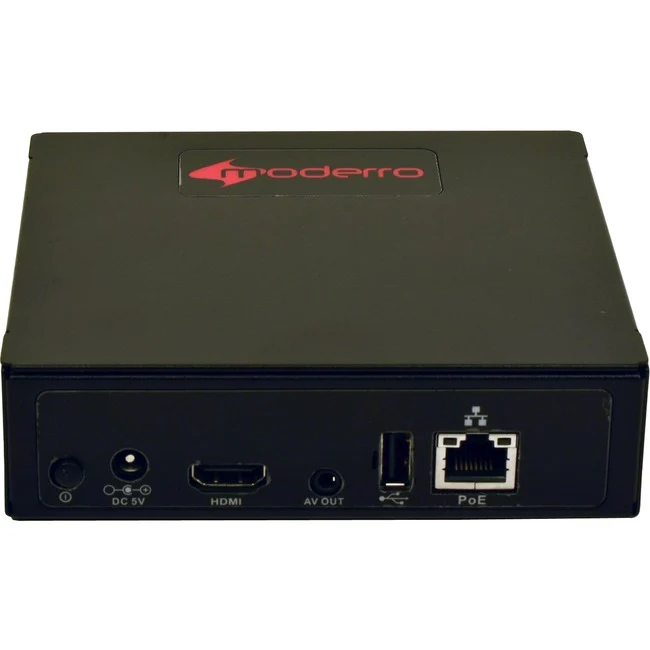 ViewSonic NMP012 Moderro Digital Media Players and Video Wall Software for Full HD 1080p Commercial Displays - NMP012 Moderro Network Media Player