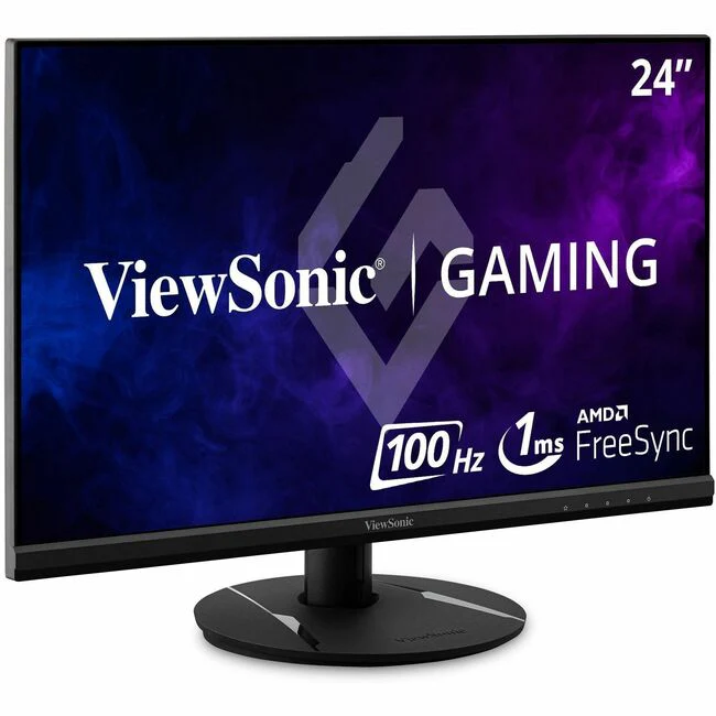 ViewSonic OMNI VX2416 24 Inch 1080p 1ms 100Hz Gaming Monitor with IPS Panel, AMD FreeSync, Eye Care, HDMI and DisplayPort - OMNI VX2416 - 1080p 1ms 100Hz Gaming Monitor with AMD FreeSync, HDMI, DP - 250 cd/m² - 24"