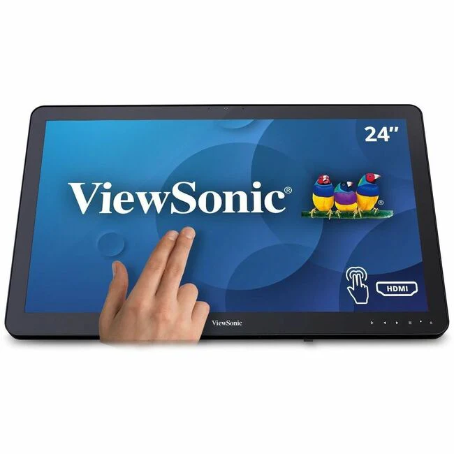 ViewSonic TD2430 24 Inch 1080p 10-Point Multi Touch Screen Monitor with HDMI and DisplayPort - TD2430 - 1080p 10-Point Multi Touch Screen Monitor with HDMI, DisplayPort - 200 cd/m² - 24"