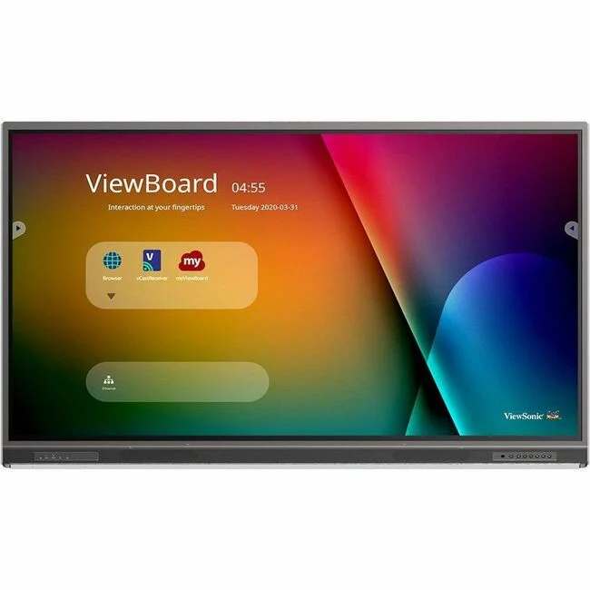 ViewSonic ViewBoard IFP7552-1CN - 4K Interactive Display with Integrated Software, USB C, RJ45 - 400 cd/m2 - 75" - ViewBoard IFP7552-1CN - 4K Interactive Display with Integrated Software, USB C, RJ45 - 400 cd/m2 - 75"