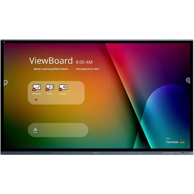ViewSonic ViewBoard IFP8662 - 4K UHD Interactive Display with Integrated Software, 65W USB C, RJ45 - 350 cd/m2 - 86" - ViewBoard IFP8662 - 4K UHD Interactive Display with Integrated Software, 65W USB C, RJ45 - 350 cd/m2 - 86"