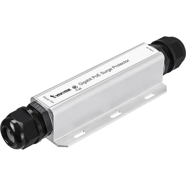 Vivotek AP-PSP-050 Outdoor PoE Surge Protector - 95 VA - 60 V DC Input - Ethernet - TAA Compliant