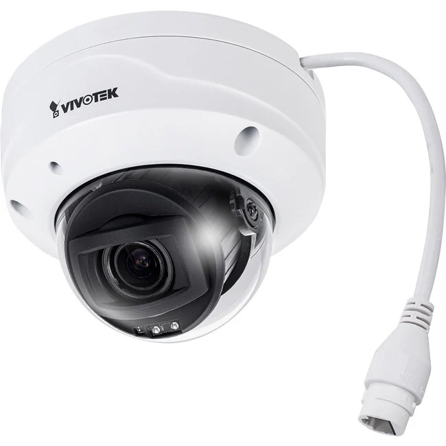 Vivotek FD9388-HTV 5 Megapixel Outdoor HD Network Camera - Dome - TAA Compliant - 98.43 ft - H.264, MJPEG, H.265 - 2560 x 1920 - 2.80 mm- 12 mm Zoom Lens - 4.3x Optical - CMOS - Conduit Mount, Bracket Mount