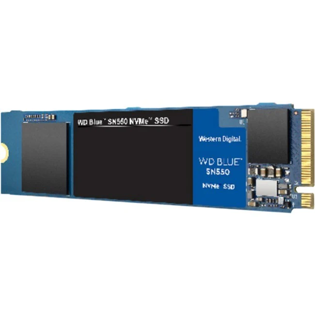WD Blue SN550 WDBA3V5000ANC-WRSN 500 GB Solid State Drive - M.2 2280 Internal - PCI Express NVMe (PCI Express 3.0 x8) - 300 TB TBW - 2400 MB/s Maximum Read Transfer Rate - Retail