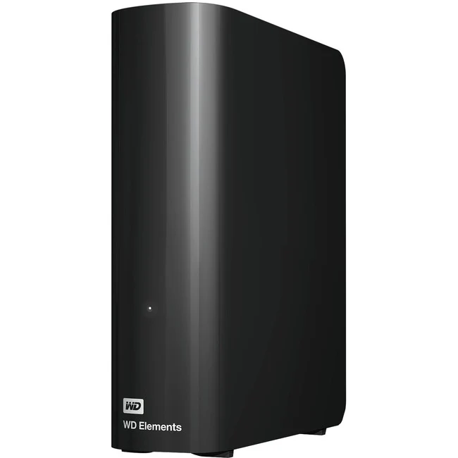 WD Elements WDBWLG0080HBK 8 TB Desktop Hard Drive - External - Black - USB 3.0 Type A - 2 Year Warranty