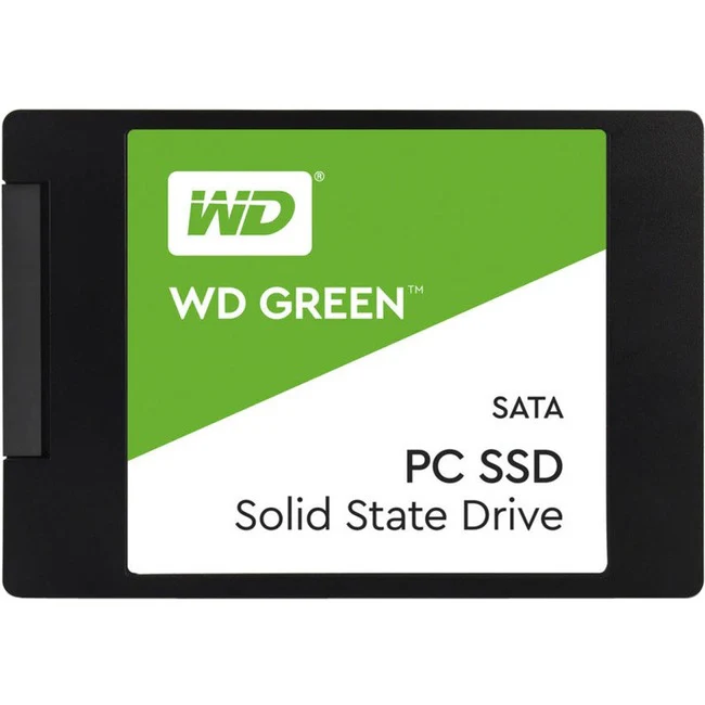 WD Green WDS100T2G0A 1 TB Solid State Drive - 2.5" Internal - SATA (SATA/600) - Desktop PC, Notebook Device Supported - 545 MB/s Maximum Read Transfer Rate - 3 Year Warranty